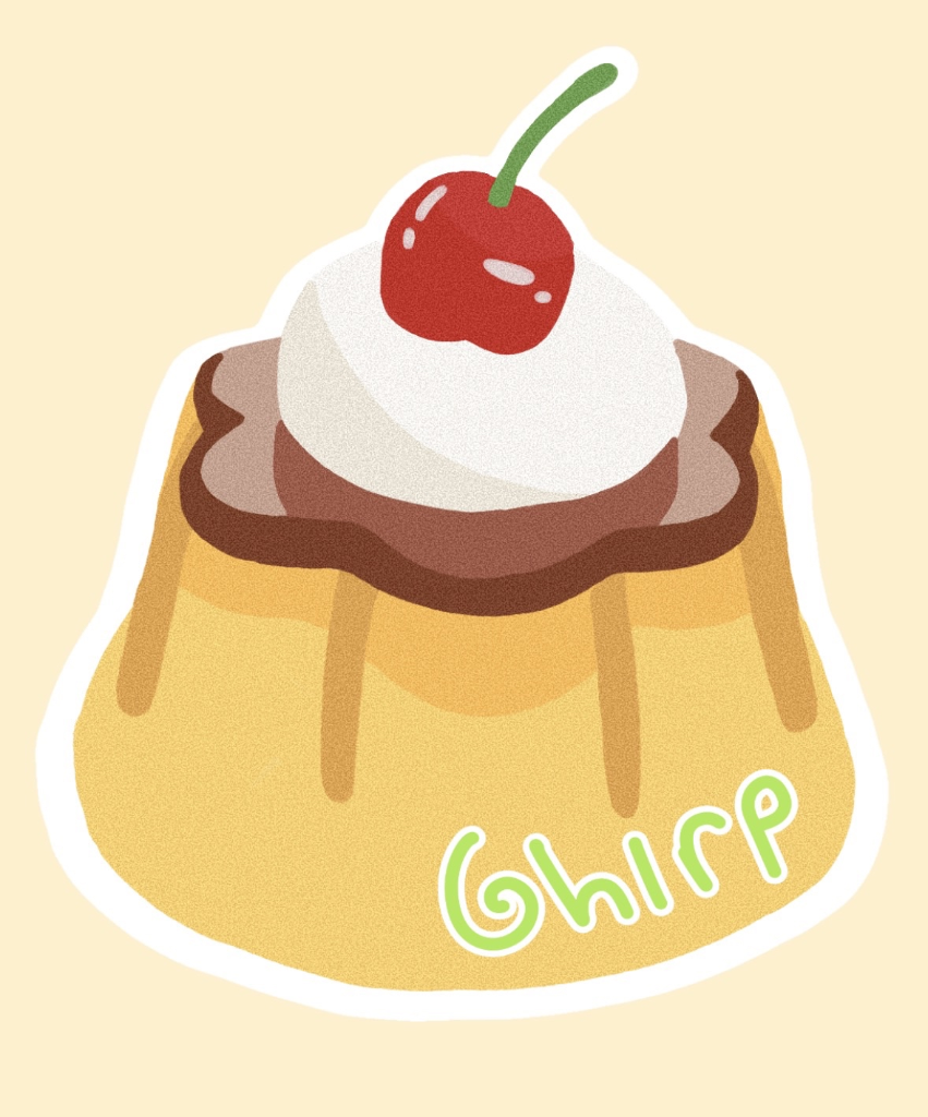 Cake with a cherry on top